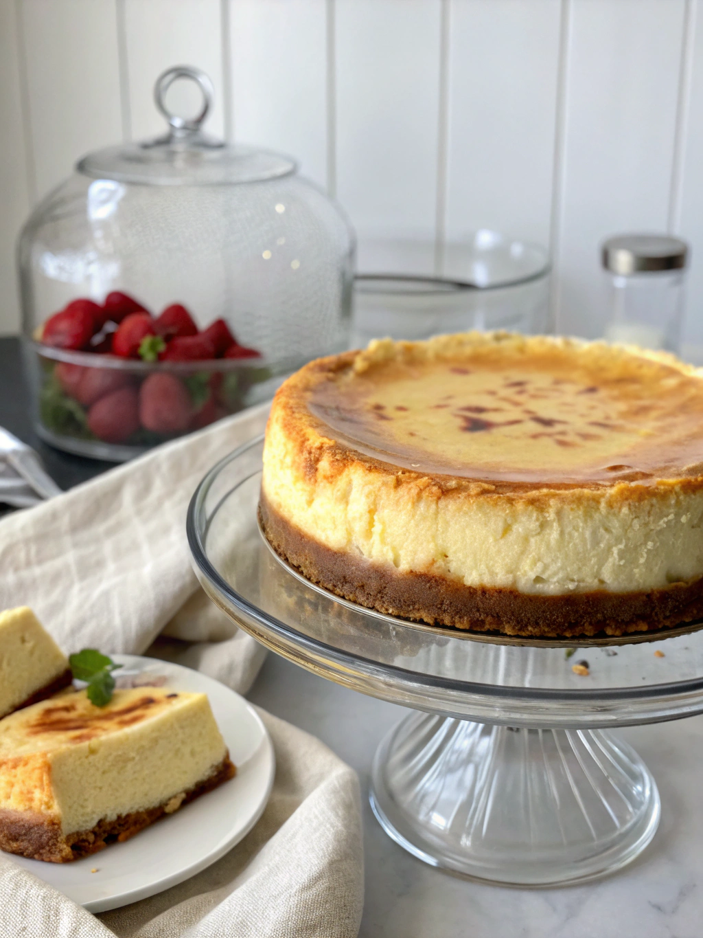 Easy Ninja Foodi Cheesecake (20-Minute Pressure)