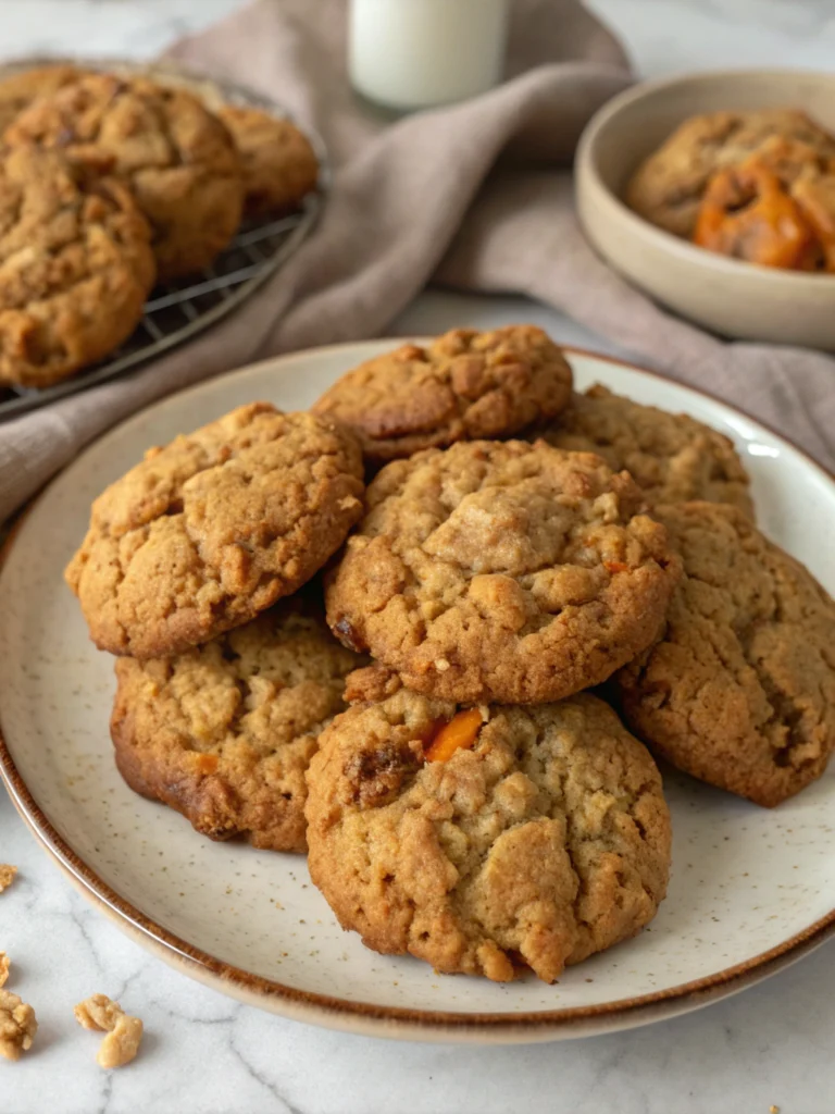 Easy Persimmon Oatmeal Cookies in 25 Minutes