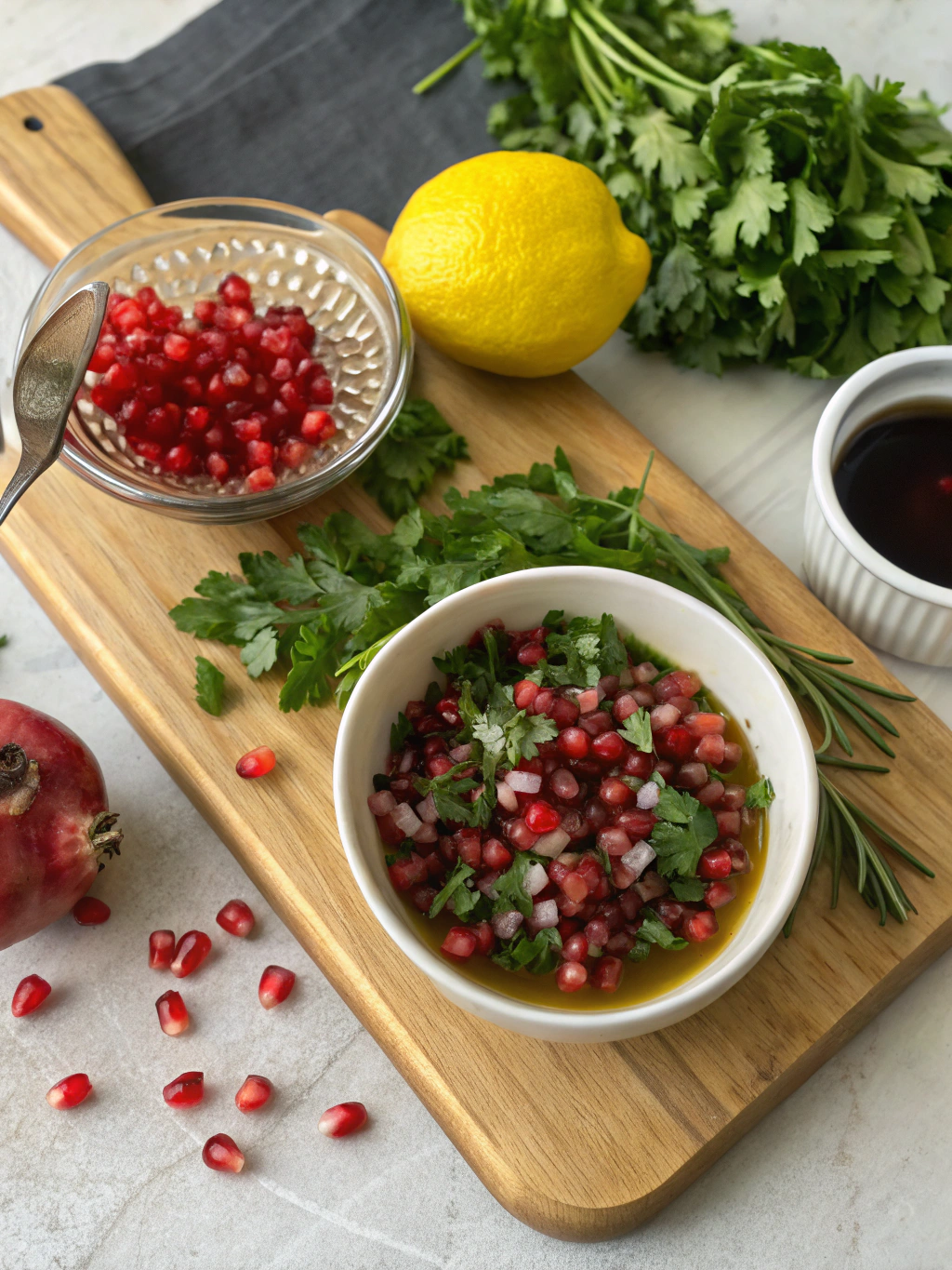 Easy Pomegranate Vinaigrette in 15 Minutes