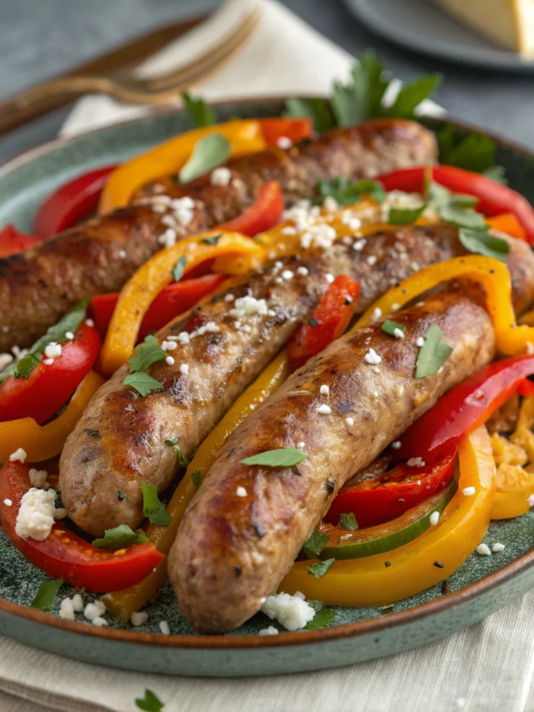 Easy Sheet Pan Sausage & Peppers in 30 Minutes