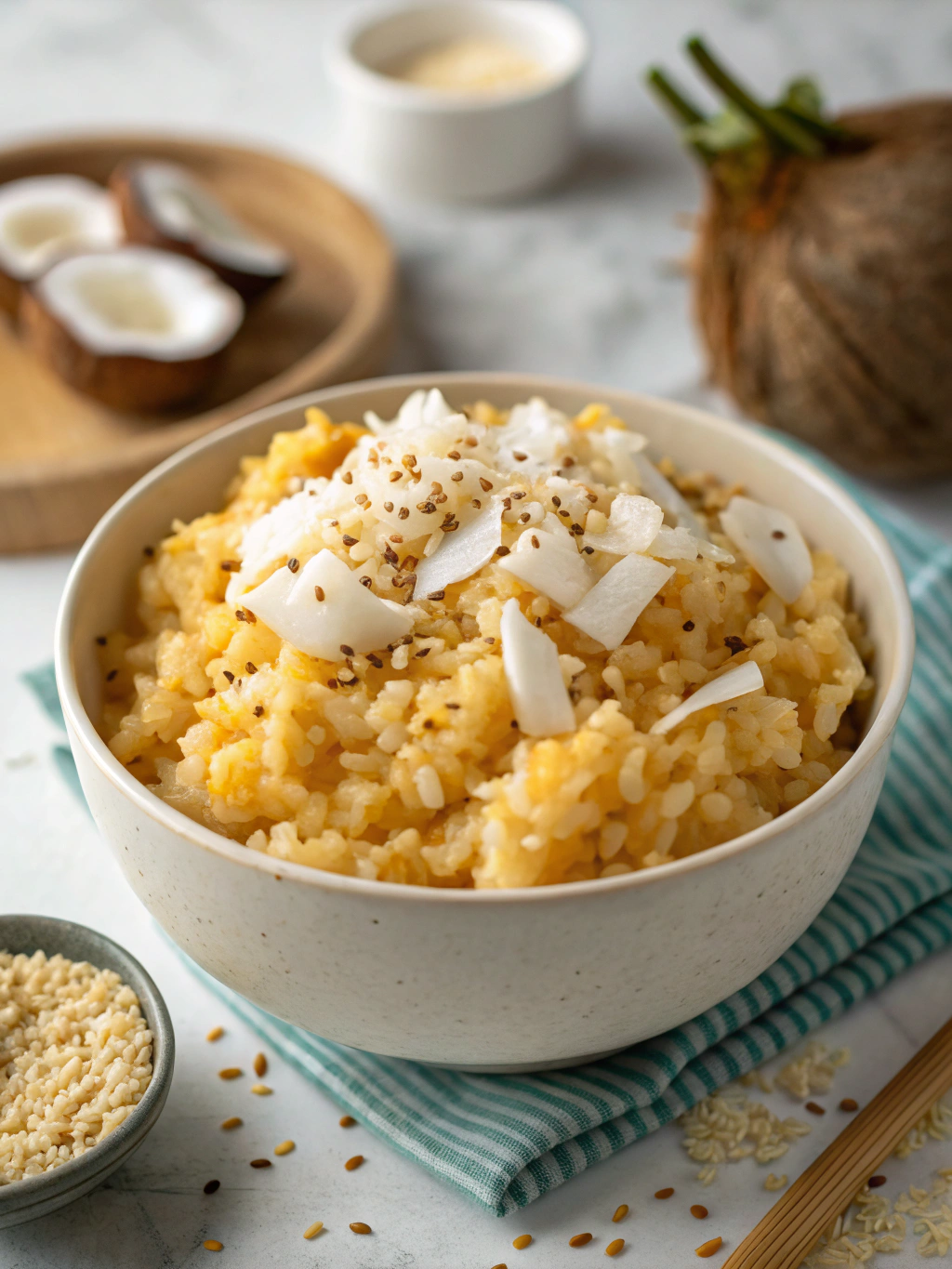 Easy Sweet Coconut Rice in 25 Minutes