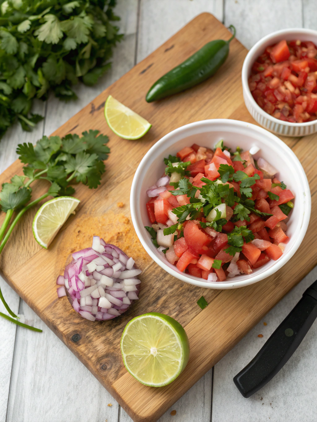 Fresh 30-Minute Salsa Salad Recipe ingredients