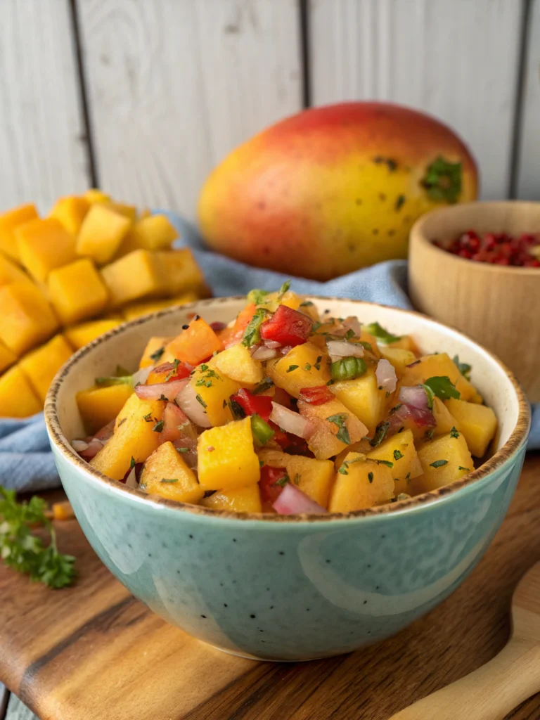 Fresh Mango Relish Recipe (Ready in 15 Minutes!)