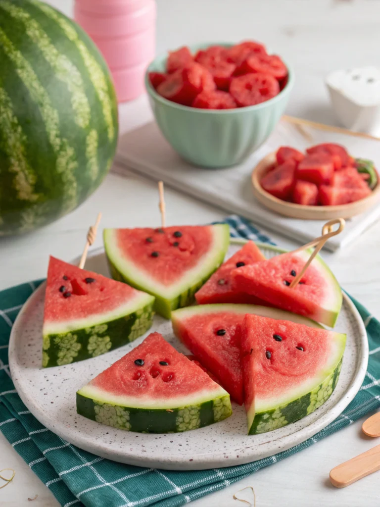 Fun Watermelon Fish Snack Kids Love in 5 Minutes