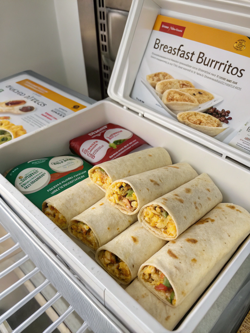Make-Ahead Breakfast Burritos (2 Min Prep!)