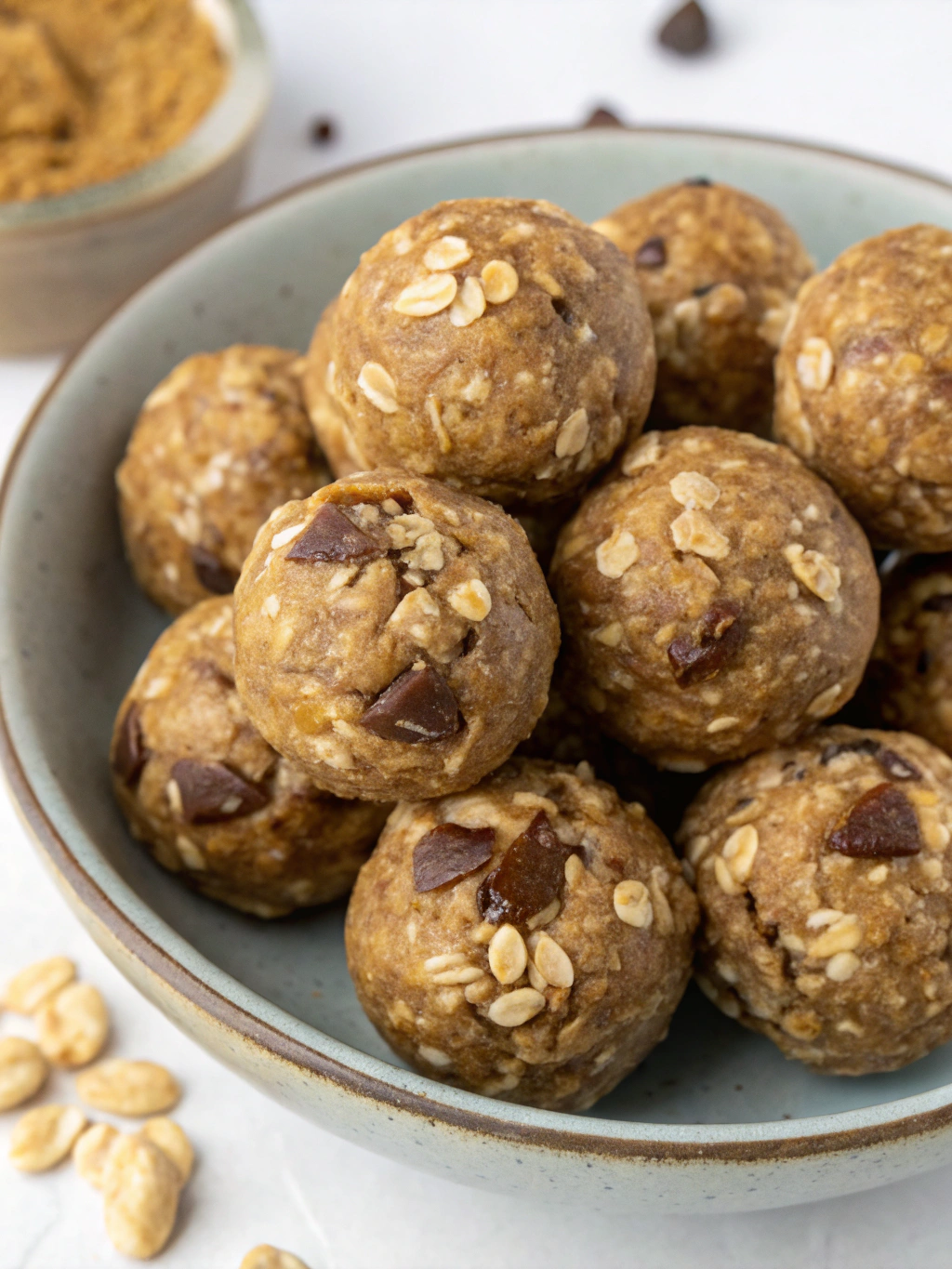 No-Bake Peanut Butter Energy Balls (15 Minutes!)