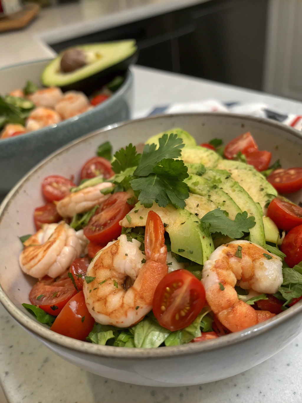 Quick 25-Minute Warm Shrimp Salad Recipe