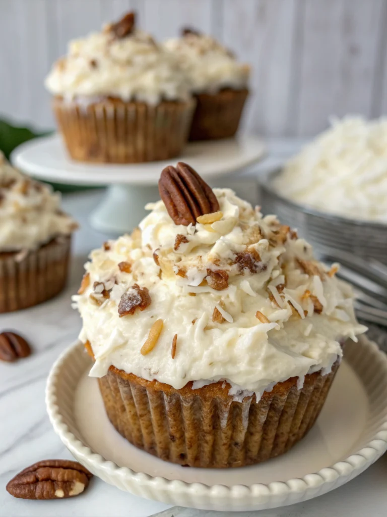 Quick Coconut Pecan Frosting in 15 Minutes