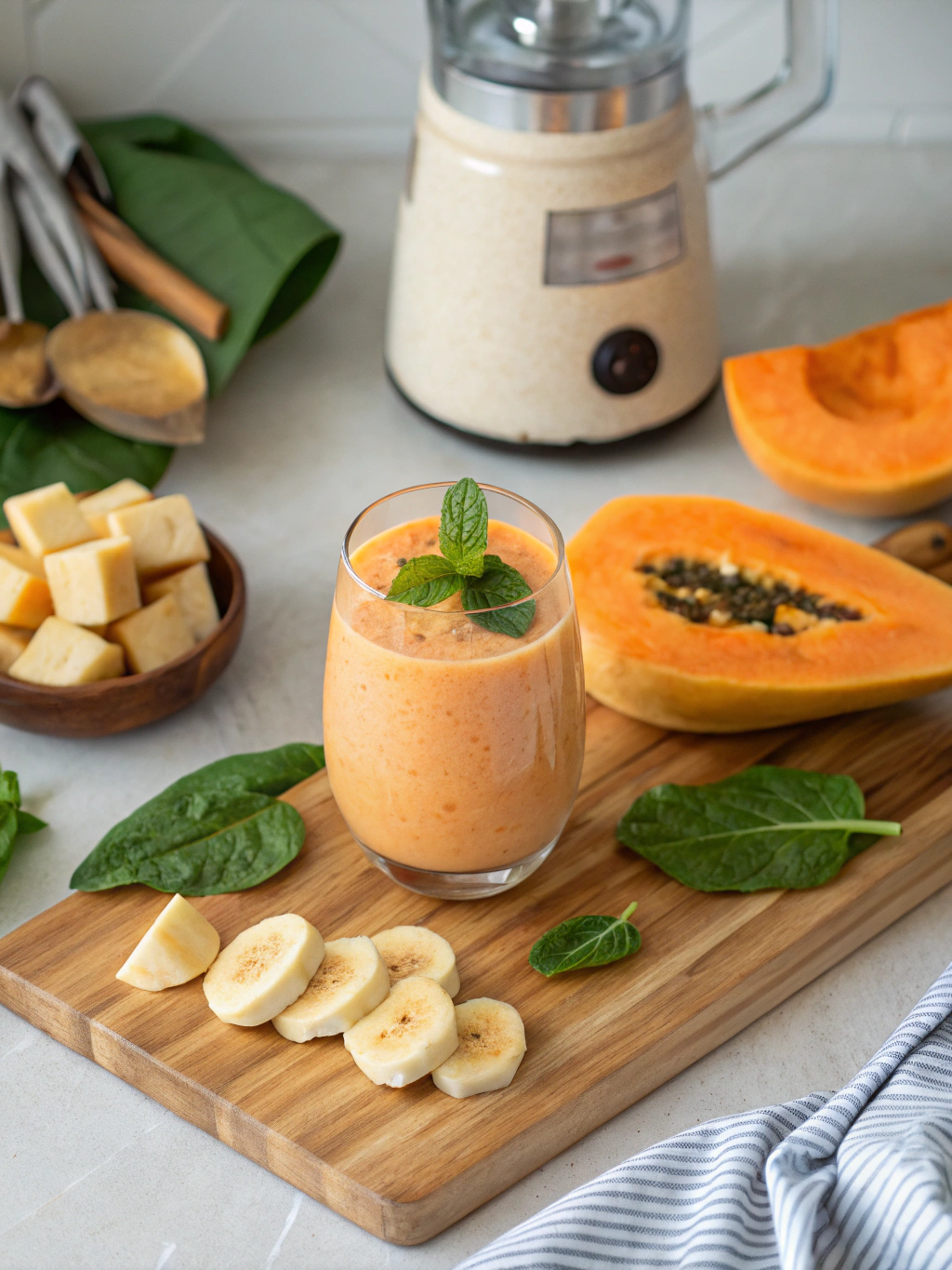 Quick Papaya Passion Smoothie Recipe (10 Minutes!)