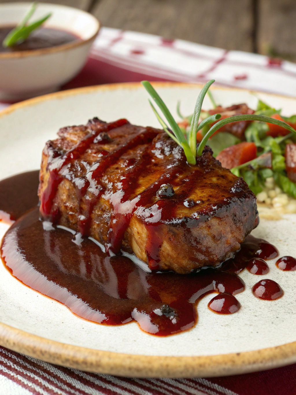 Quick Pomegranate Molasses BBQ Sauce (15 Minutes!)