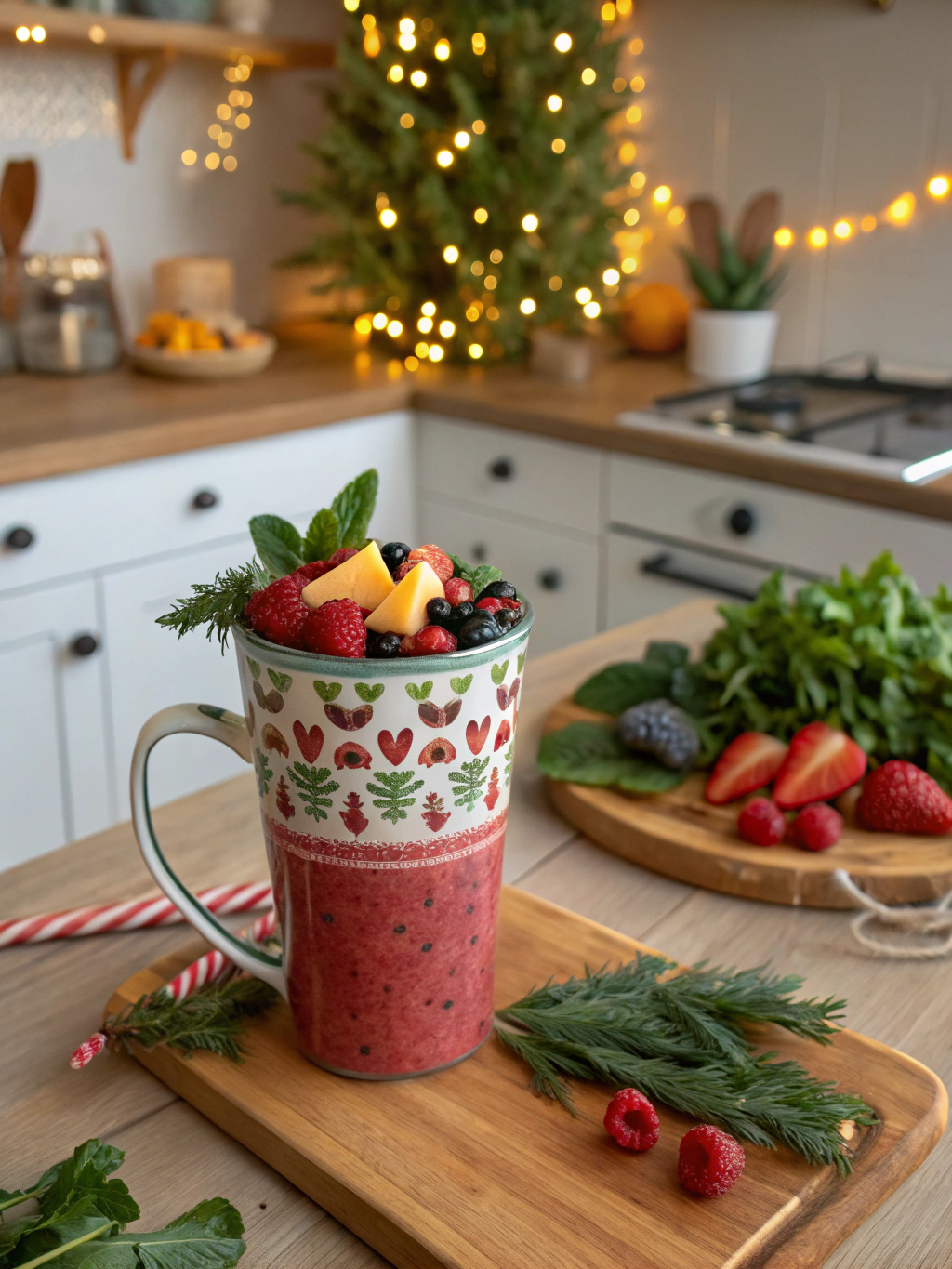 Christmas Morning Smoothie (Cranberry Orange!)