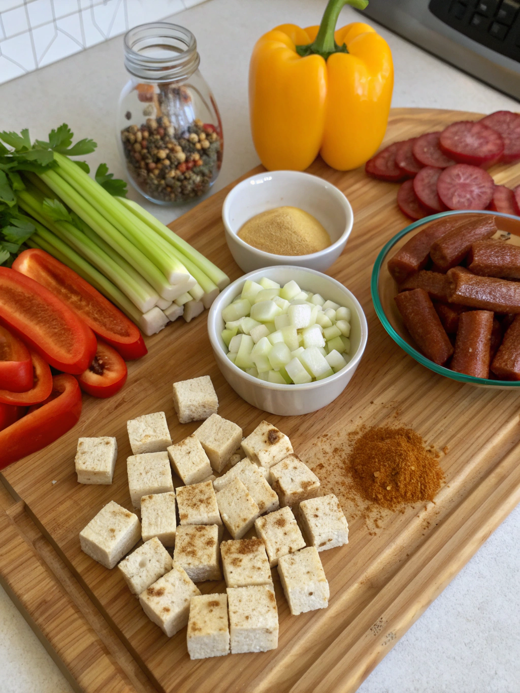 Cajun Tofu Recipe Ingredients
