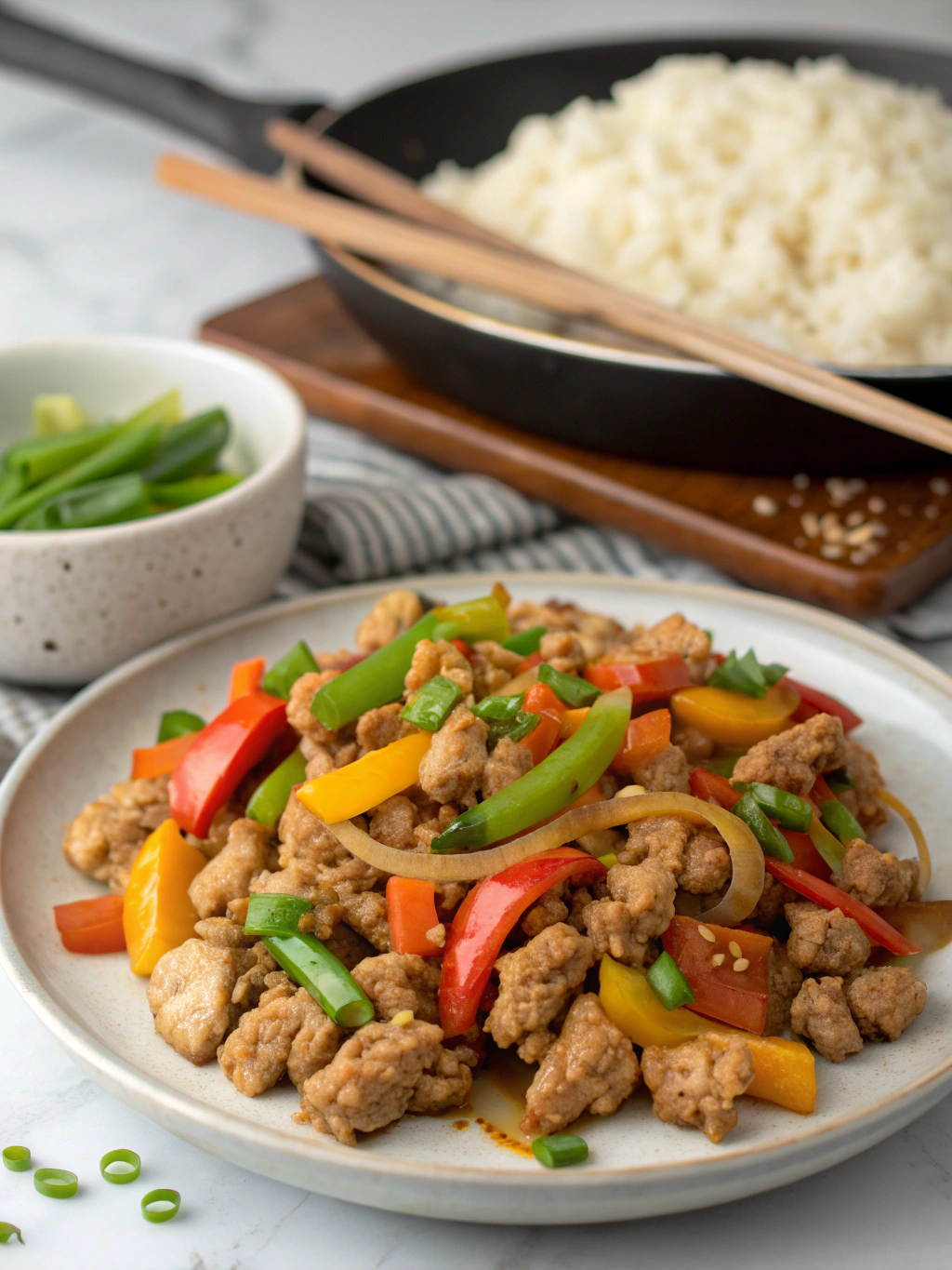 Easy 15-Minute Chinese Ground Turkey Recipe