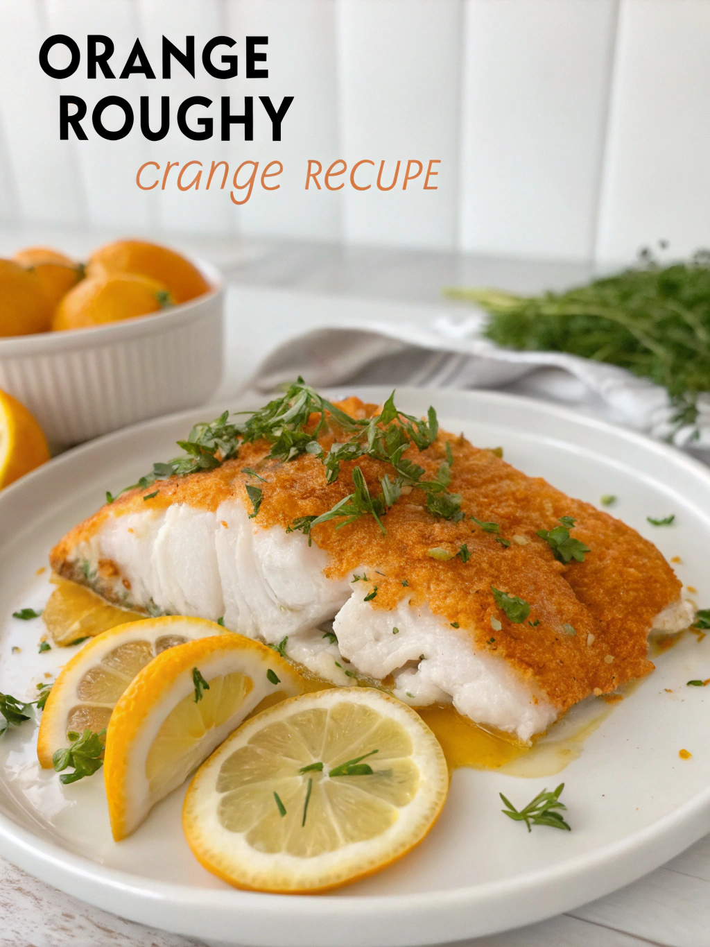 Easy 15-Minute Lemon Orange Roughy Recipe