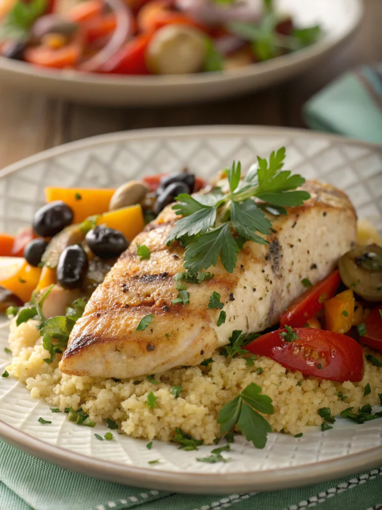 Easy 15-Minute Mediterranean Chicken Breast Recipe