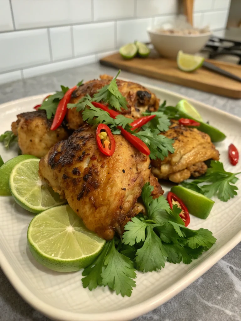 Easy 15-Minute Thai Chicken Thighs Recipe