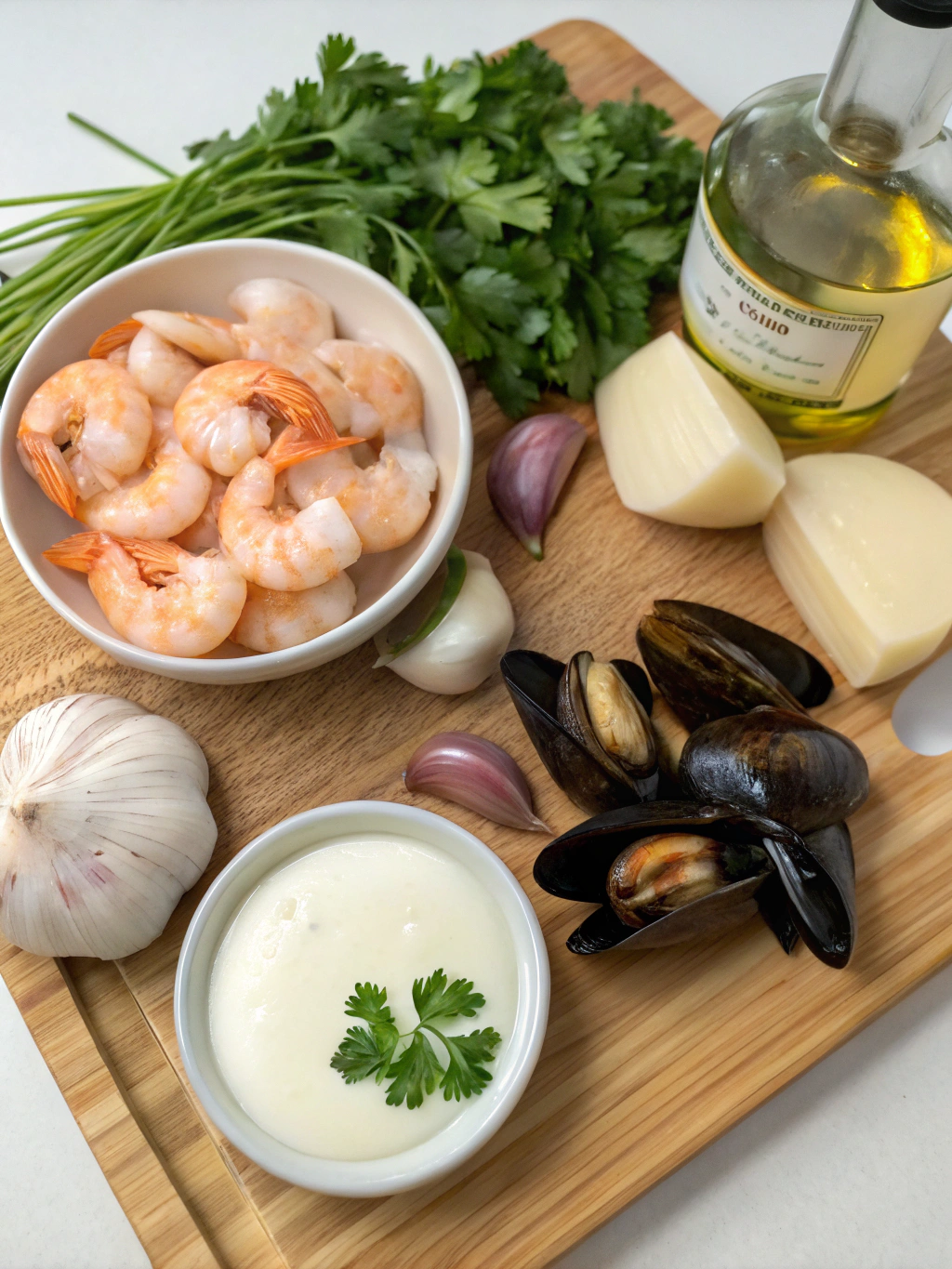 White Wine Sauce Ingredients