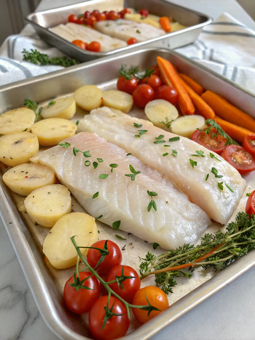 Ingredients for Asian Cod Recipe