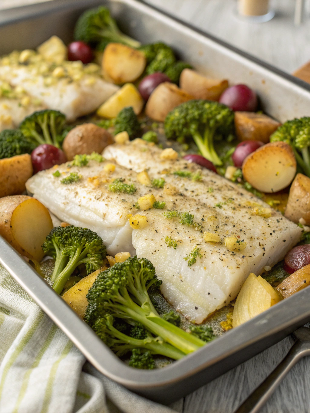 Easy 25-Minute Sheet Pan Asian Cod Recipe