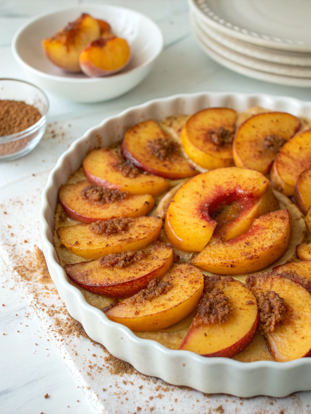 Easy 30-Minute Baked Peaches Recipe