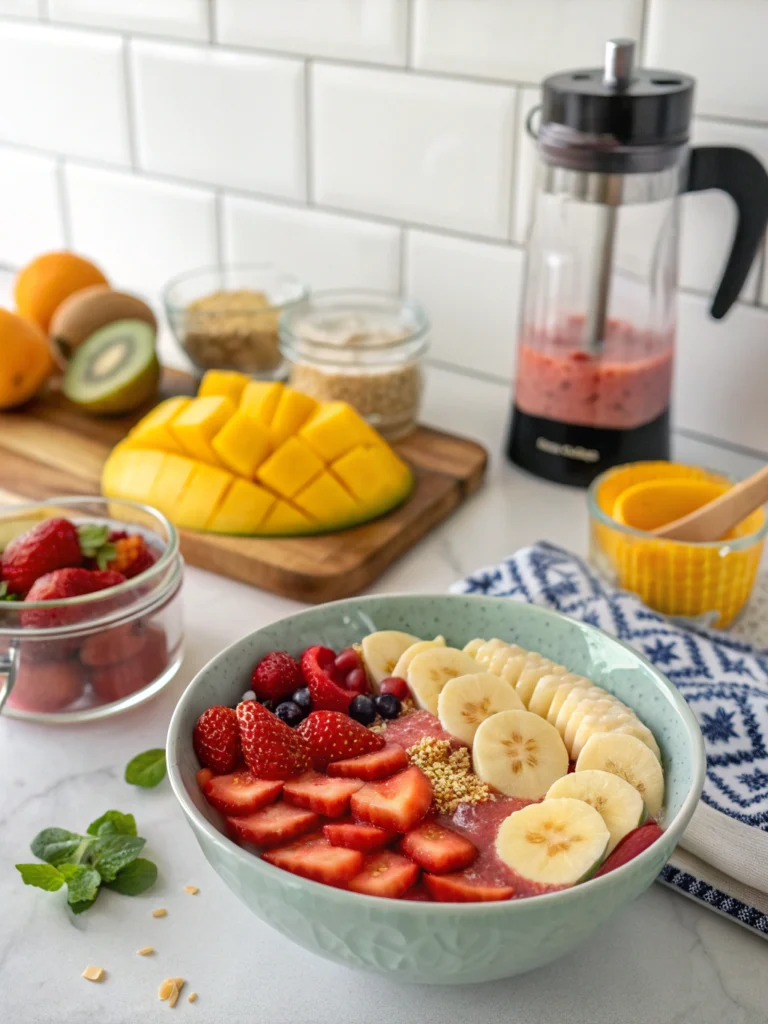 Easy 5-Minute Fruit Smoothie Recipe
