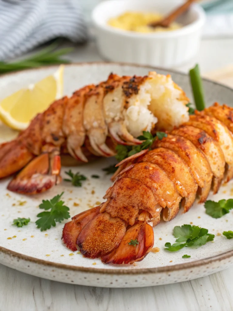 Easy Air Fryer Lobster Tails in 20 Minutes