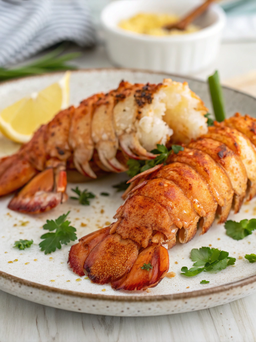 Easy Air Fryer Lobster Tails in 20 Minutes