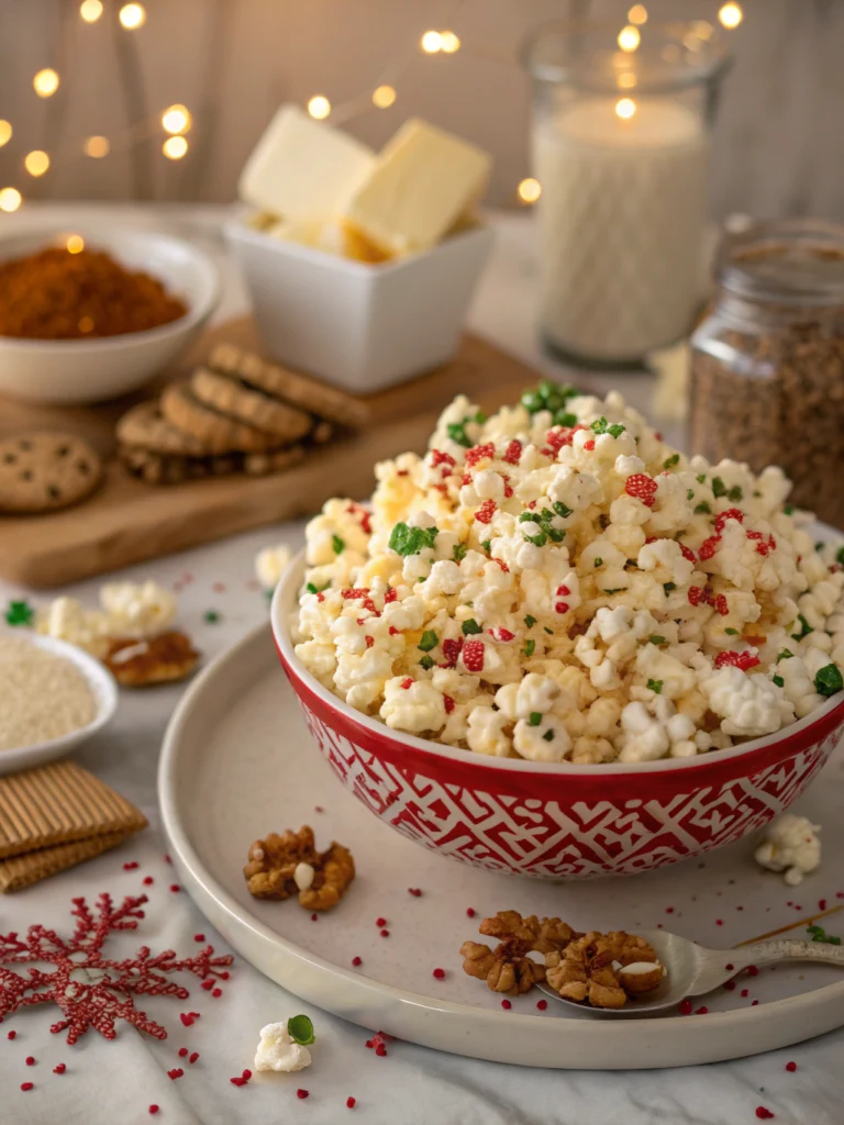 Easy Christmas Crack Popcorn Recipe (25 Minutes!)
