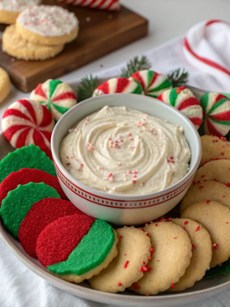 Easy Christmas Sugar Cookie Dip Recipe (10 Minutes!)