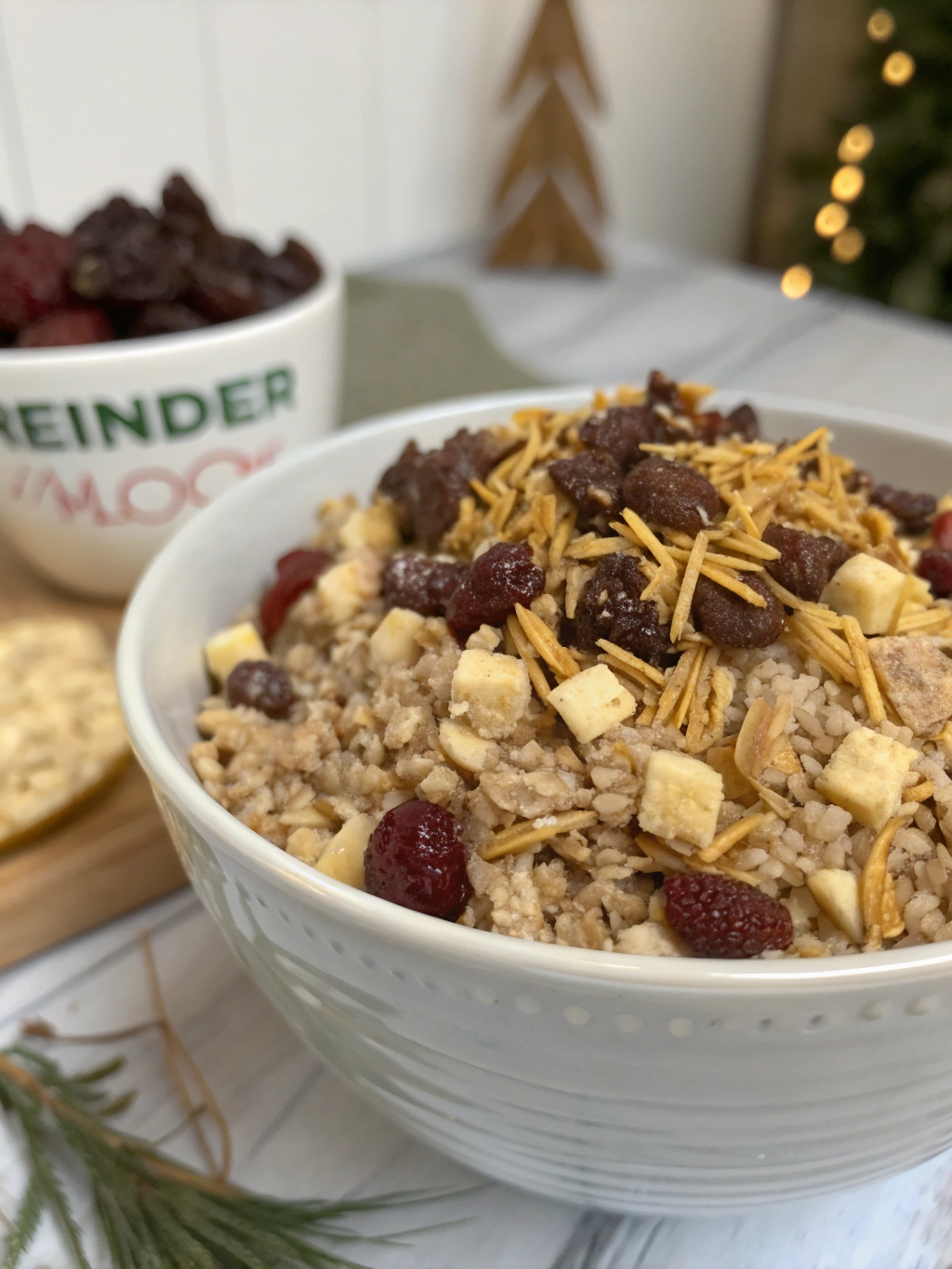 Easy Reindeer Chow Recipe (Christmas Muddy Buddies!)