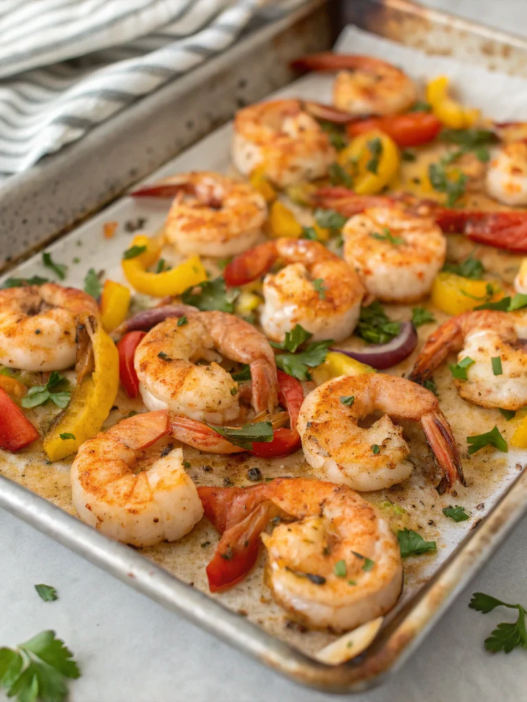 Easy Sheet Pan Shrimp and Green Beans (30 Minutes!)