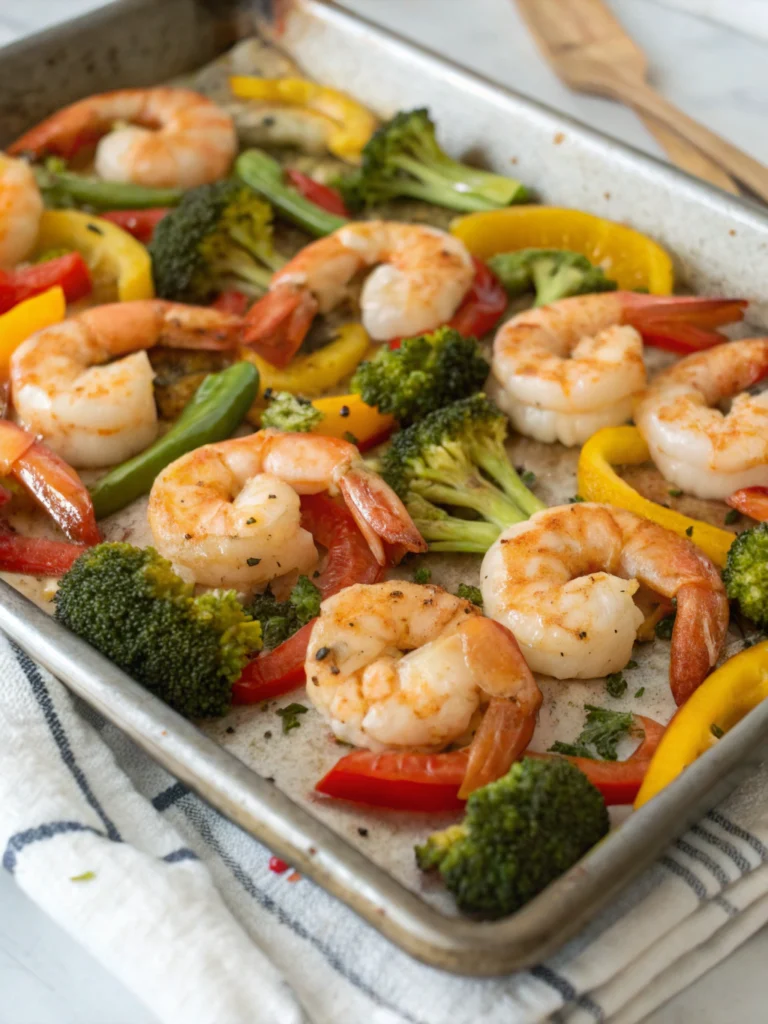 Easy Sheet Pan Thai Shrimp in 25 Minutes