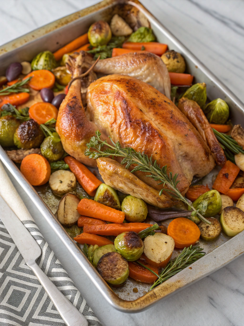 Easy Sheet Pan Turkey and Green Beans (One Pan!)