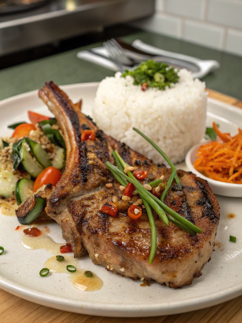 15-Minute Korean Pork Chops (Quick & Flavorful!)
