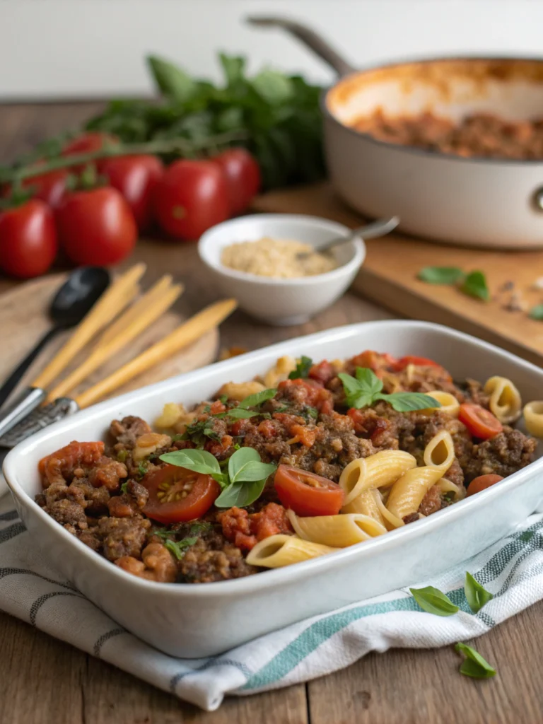Easy 15-Minute Italian Ground Beef Recipe