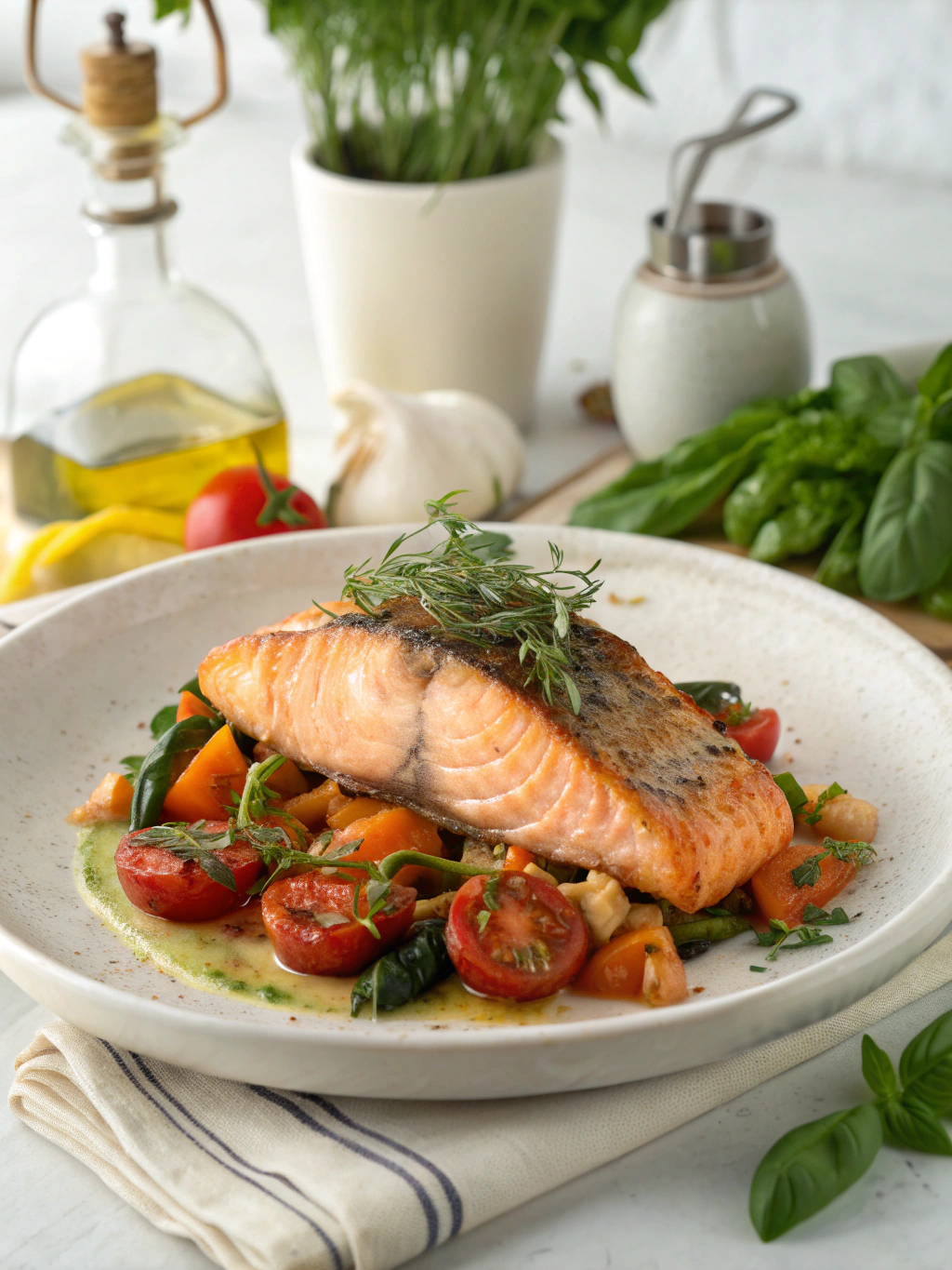 Easy 15-Minute Italian Salmon Recipe