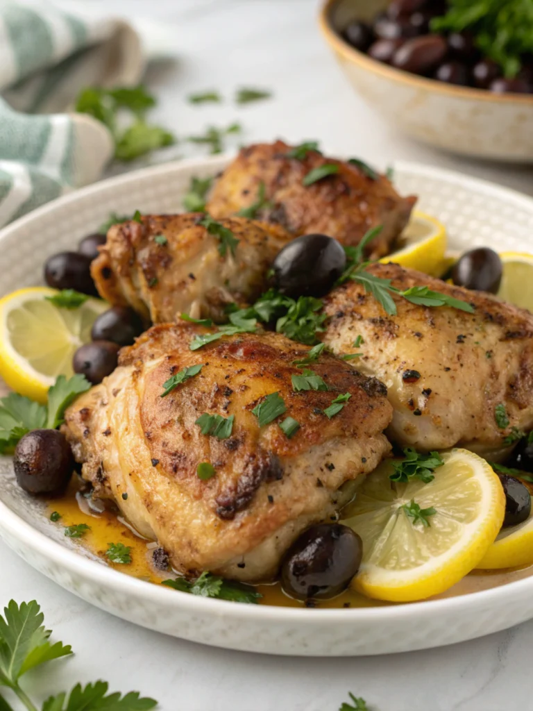 Easy 15-Minute Mediterranean Chicken Thighs Recipe
