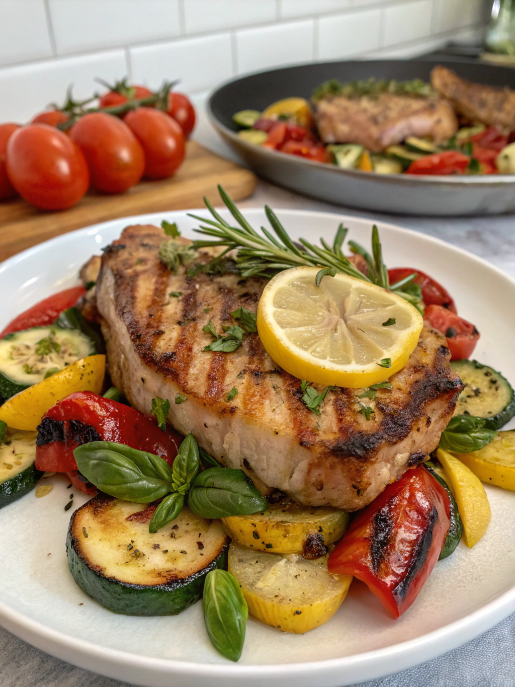Easy 15-Minute Mediterranean Pork Chops Recipe