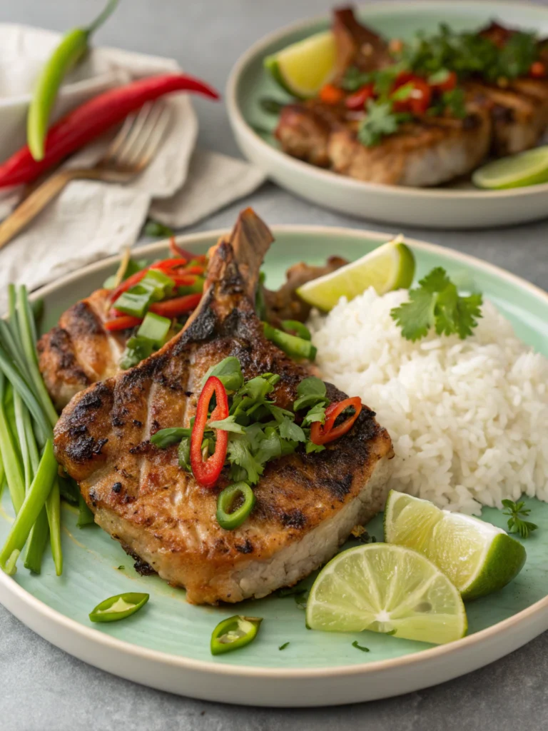 Easy 15-Minute Thai Pork Chops Recipe