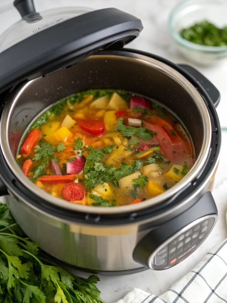 Easy 25-Minute Instant Pot Detox Soup Recipe