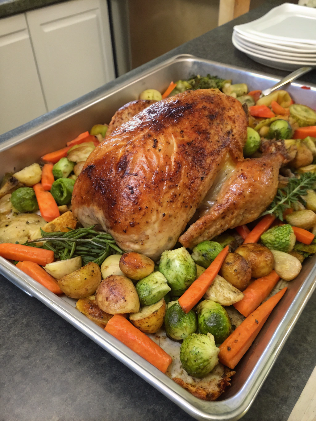 Easy 25-Minute Sheet Pan Asian Turkey Dinner