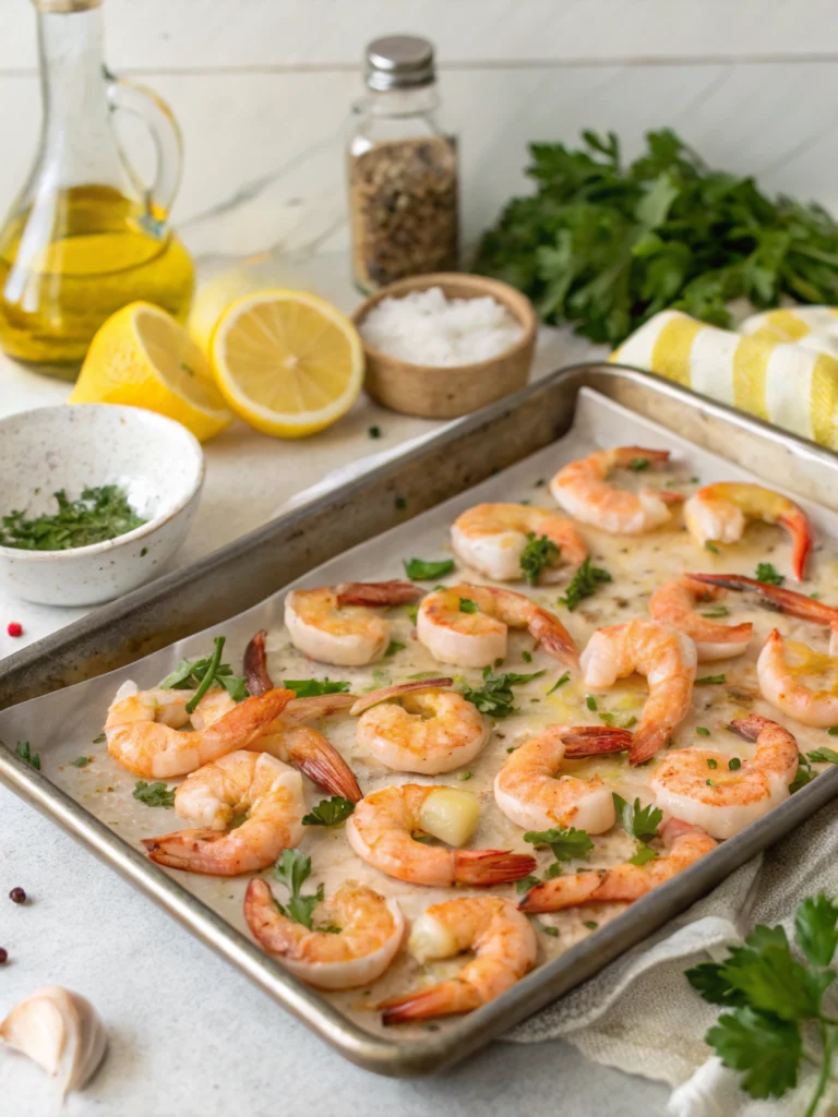 Easy 25-Minute Sheet Pan Chinese Shrimp Dinner