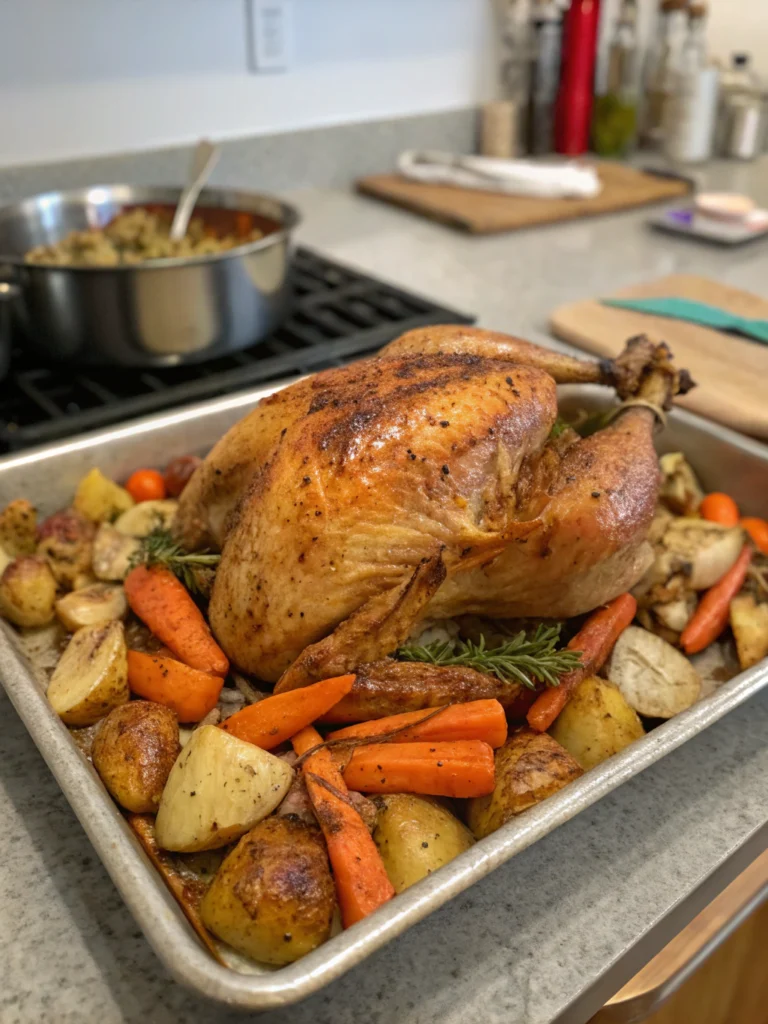 Easy 25-Minute Sheet Pan Mexican Turkey Dinner