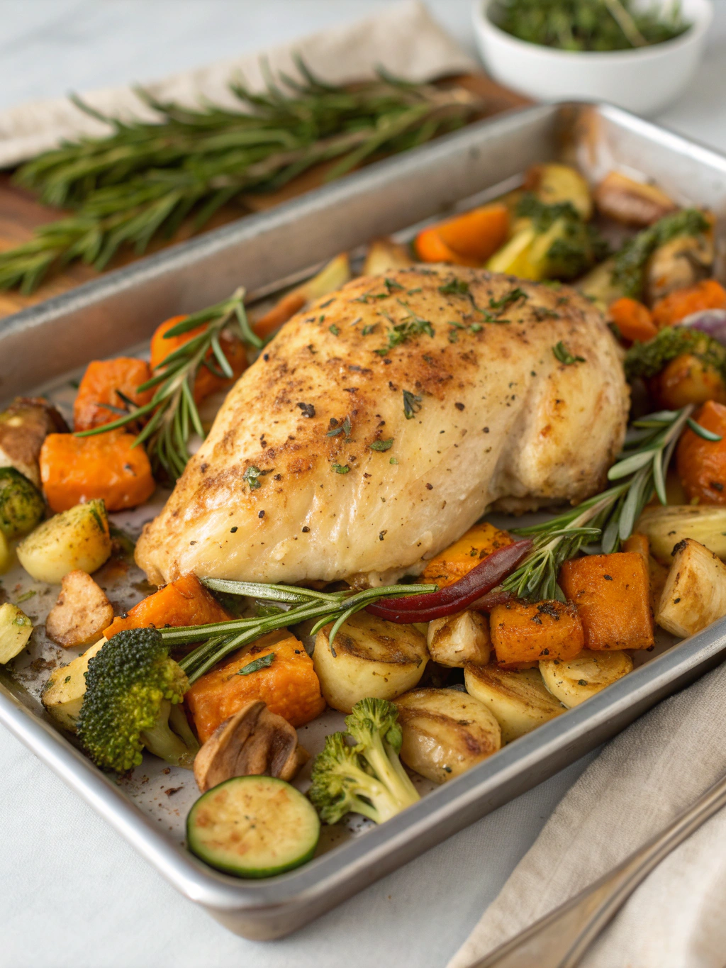 Easy 30-Minute Sheet Pan Chinese Chicken Dinner