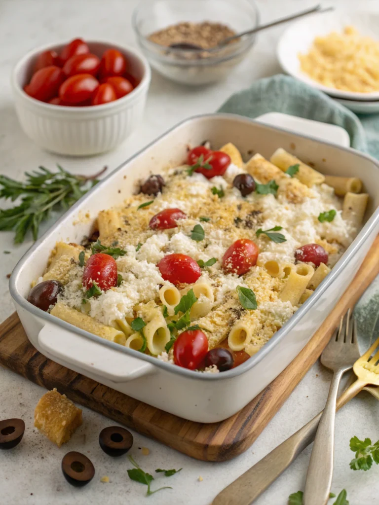 Easy Baked Feta Pasta Recipe (TikTok Viral!)
