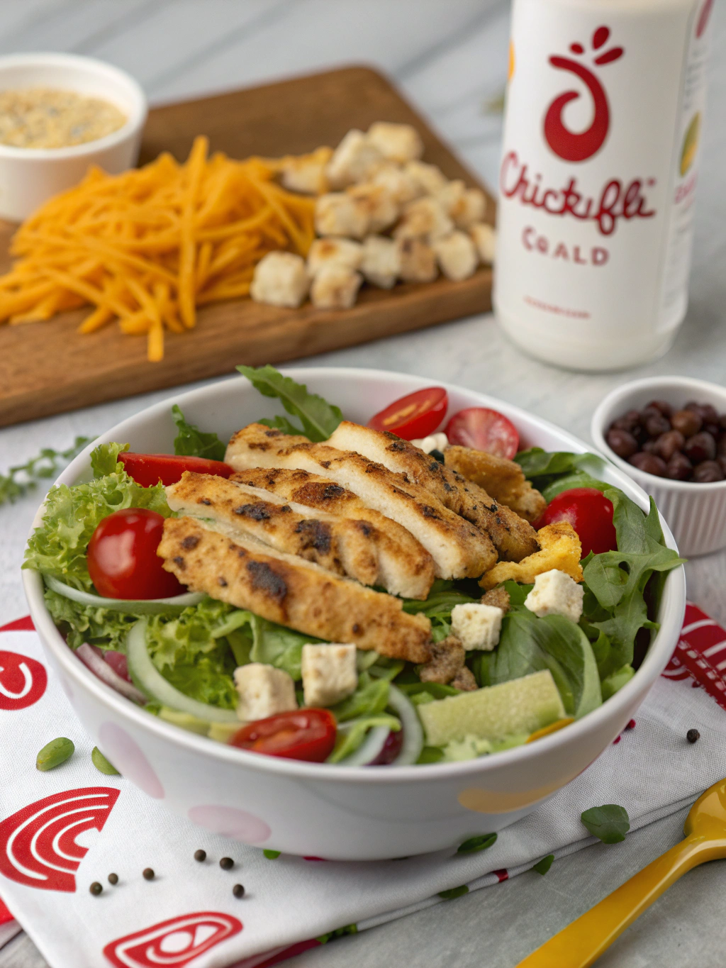 Easy Chick-fil-A Copycat Salad in 26 Minutes