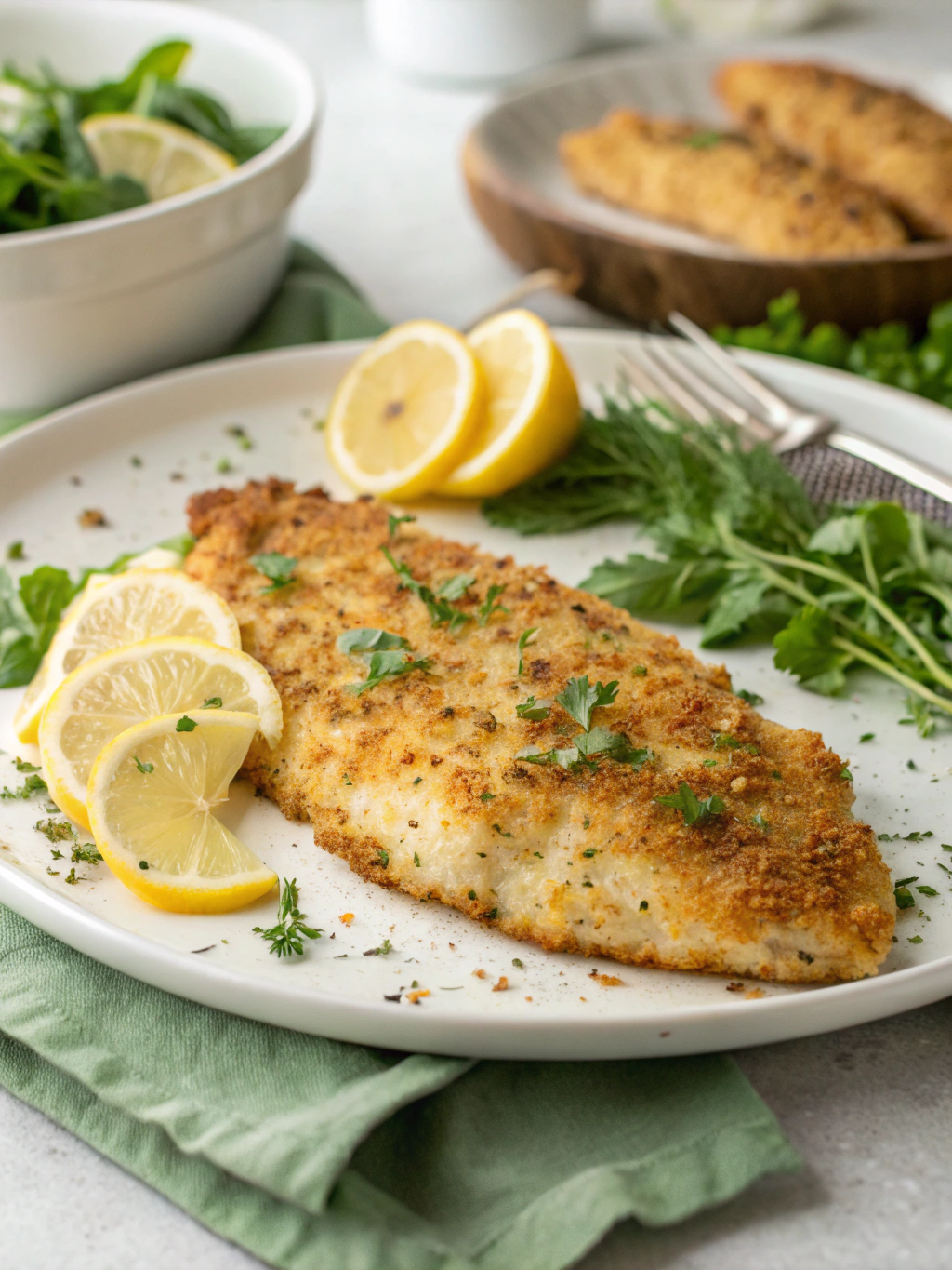 Easy Parmesan Crusted Tilapia in 22 Minutes