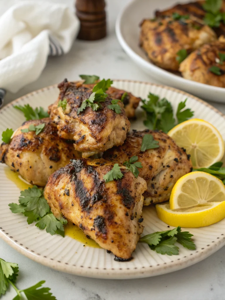 Easy Sheet Pan Mediterranean Chicken Thighs