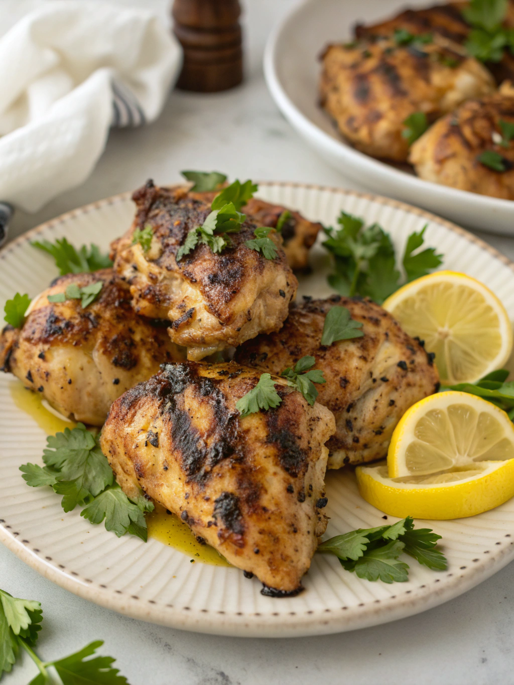 Easy Sheet Pan Mediterranean Chicken Thighs