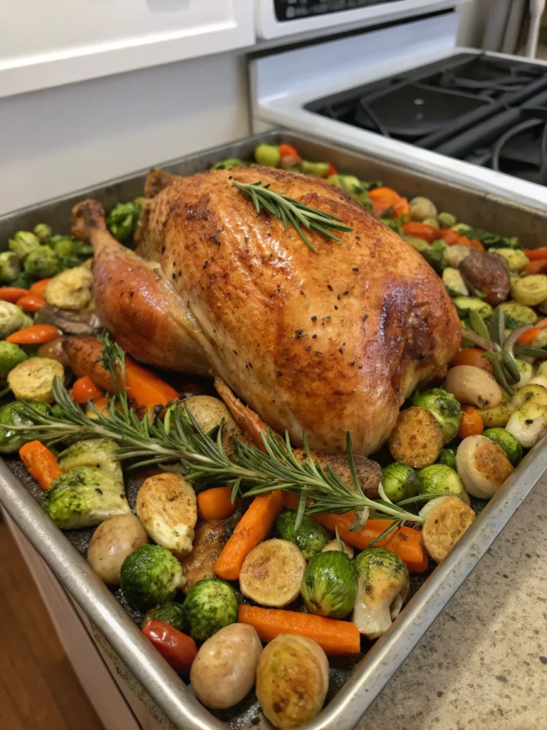 Easy Sheet Pan Turkey and Broccoli in 30 Minutes
